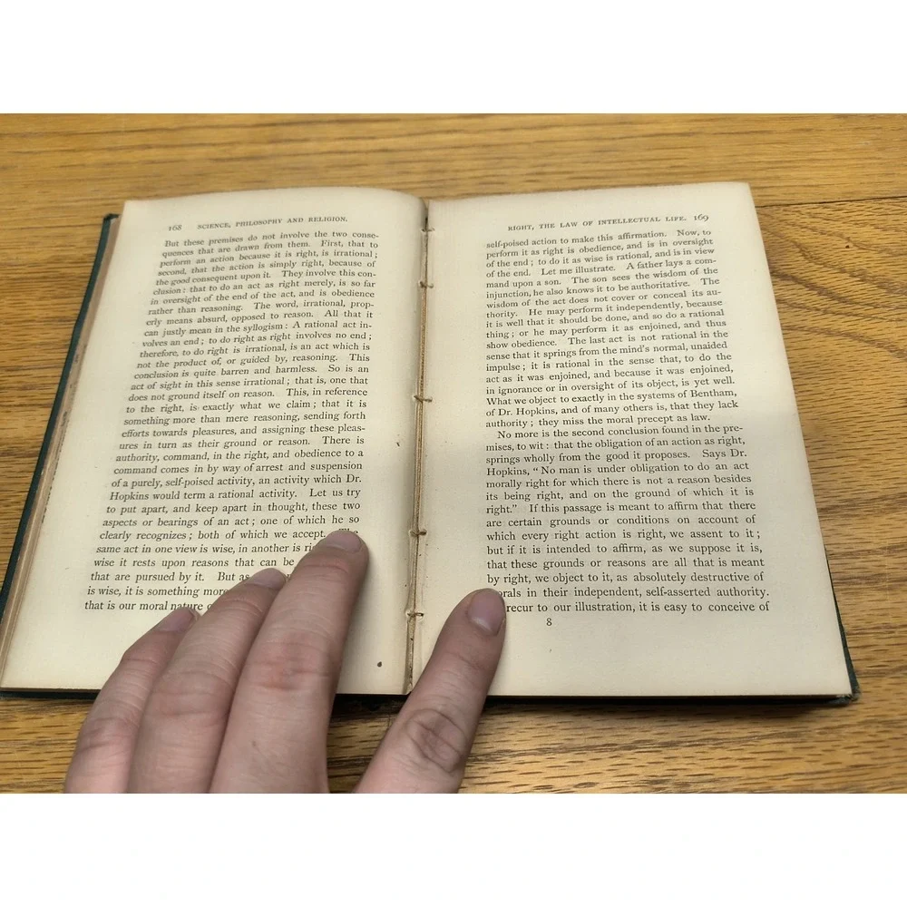 Science, Philosophy‎ and Religion John Bascom 1871